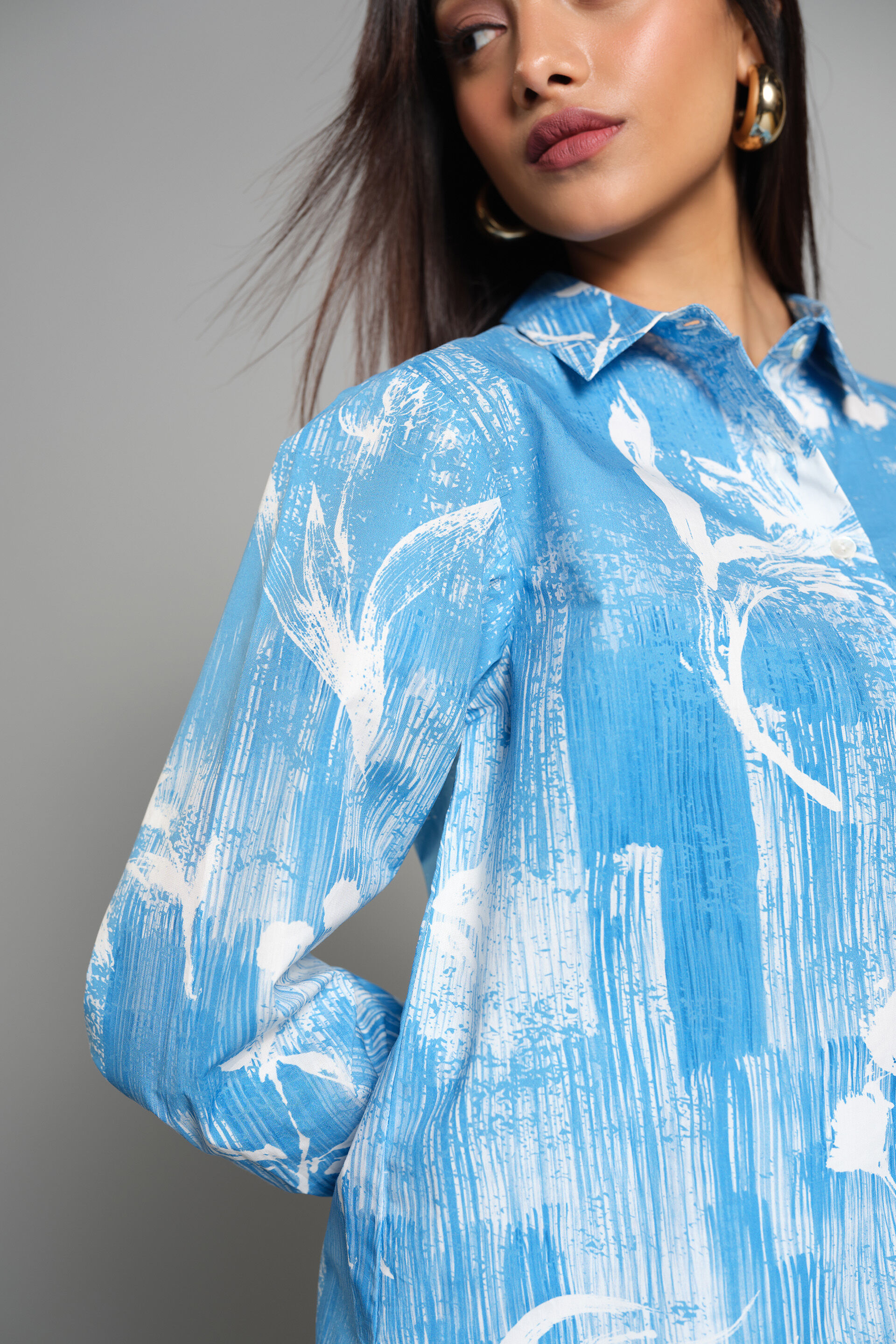 Nature's Cyano Shirt, Blue, image 5